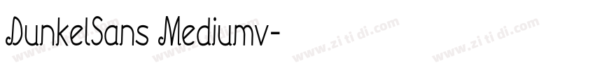 DunkelSans Mediumv字体转换